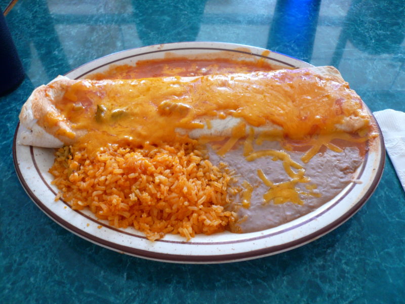 アメリカのレストランで食べたメキシコ料理