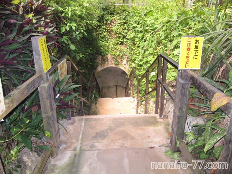 石垣島鍾乳洞への入り口