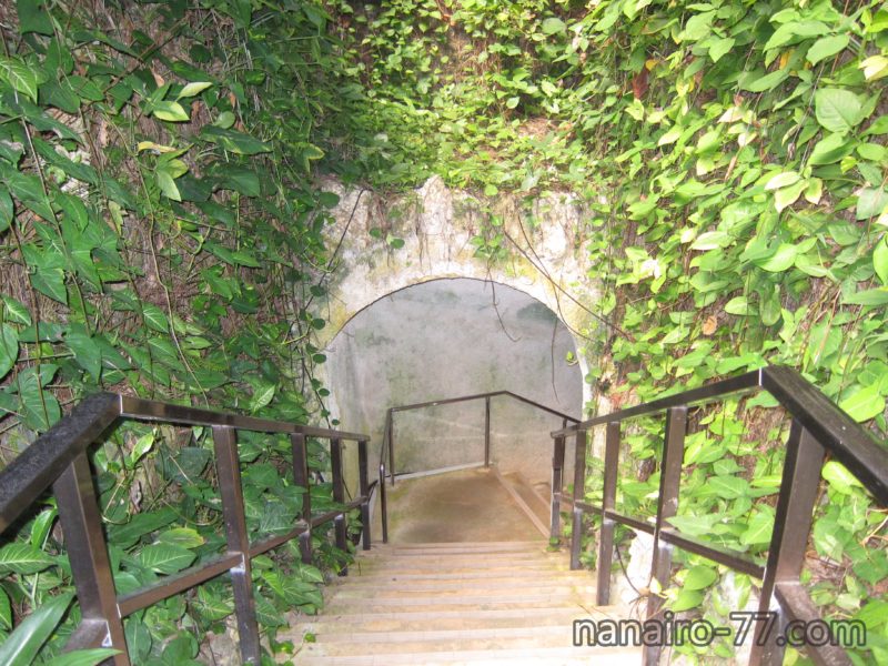 石垣島鍾乳洞の入り口