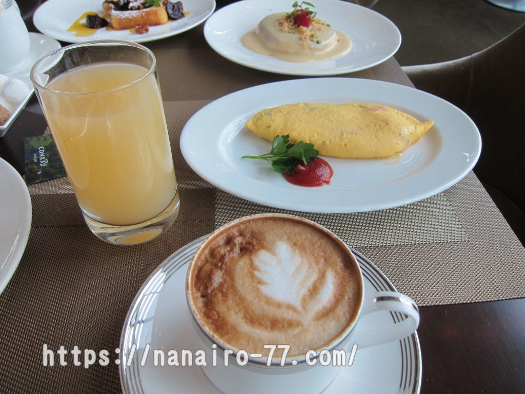 コンラッド東京の朝食